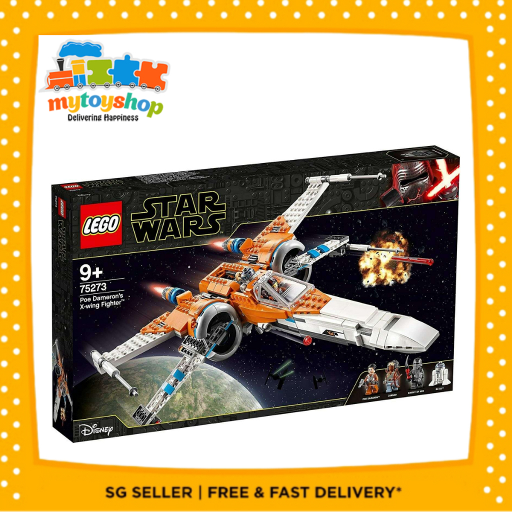 Lego poe damerons x wing sale