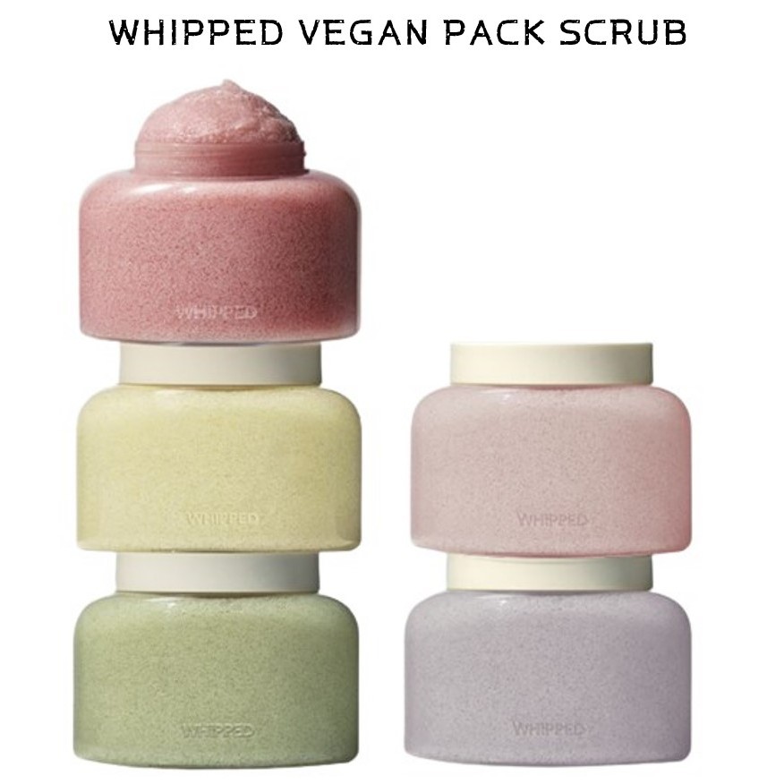 [WHIPPED] VEGAN PACK SCRUB/40g or 210g | Shopee Singapore