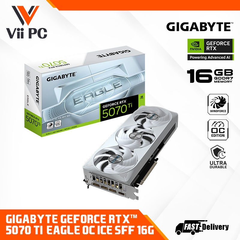 GIGABYTE GeForce RTX™ RTX 5070 Ti 5070 TI / 5070TI EAGLE OC ICE OR ...