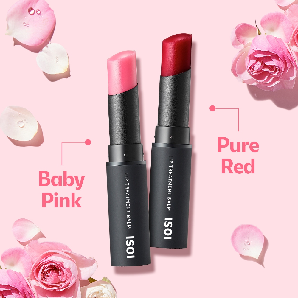 ISOI Bulgarian Rose Lip Treatment Balm 5g (2 colors) Shopee Singapore