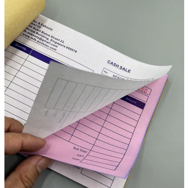 Receipt book , Invoice book printing,NCR booklet printing (SG Seller ...