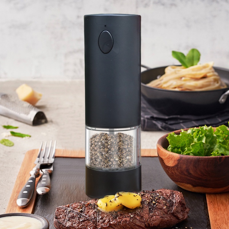 [SG] 95ML Electric Salt Pepper Grinder Machine Automatic Spice Grinder ...