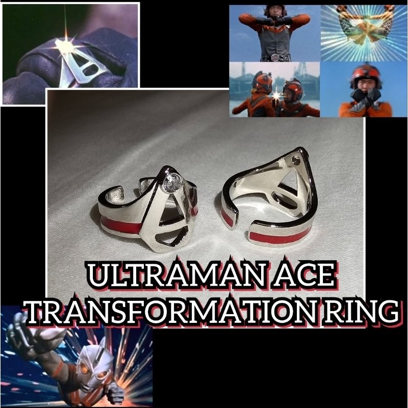 Ultraman ACE Metal Ring | Shopee Singapore