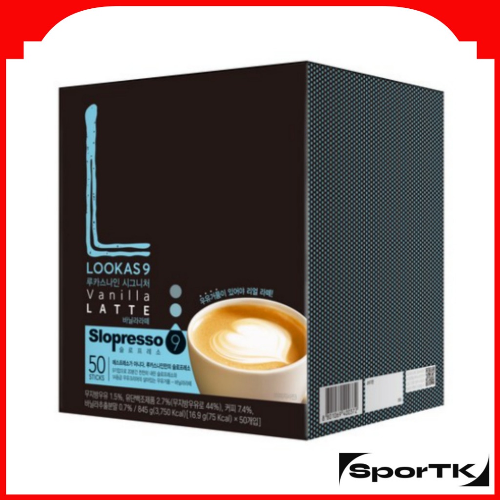 LOOKAS9 Vanilla Latte 50T / Instant Coffee Mix | Shopee Singapore
