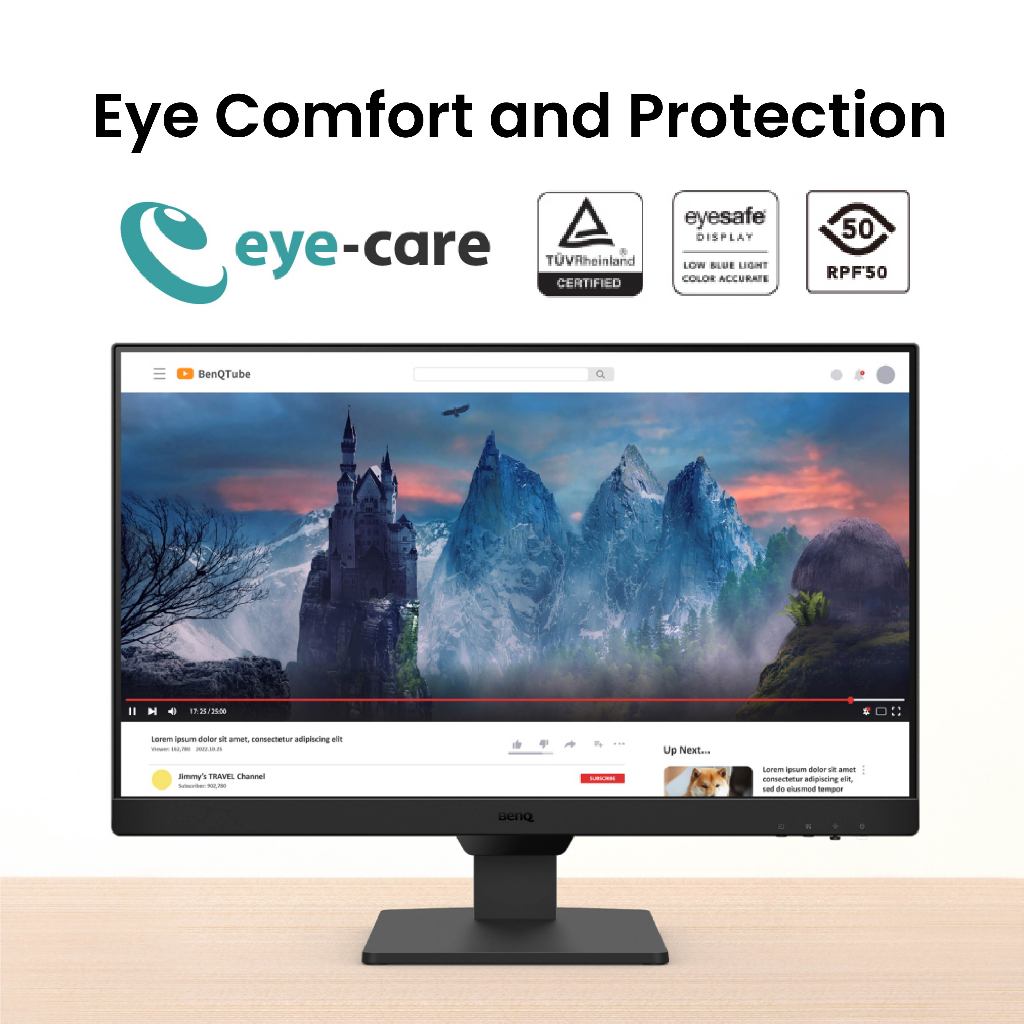 BENQ　23.8インチ　フルHD BenQ GW2480 | 23.8インチ review Full HD モニター