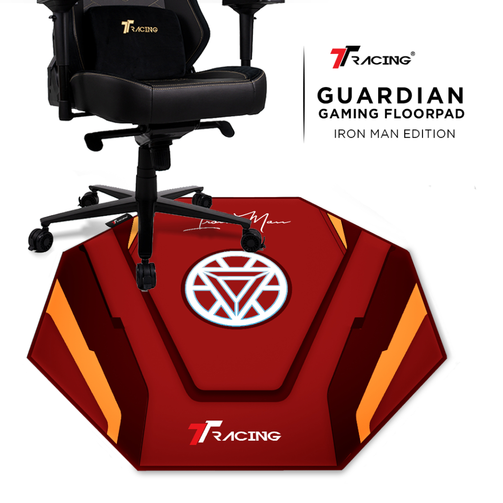 TTRacing Guardian Gaming Floor Pad Iron Man Edition NonSlip Chair