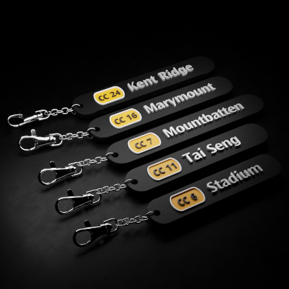 Circle Line Stations (CCL) MRT Keychains & Magnets | Shopee Singapore