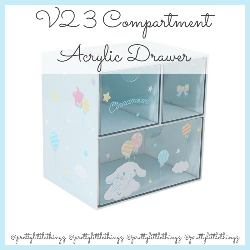 Cinnamoroll 2024 Acrylic~Crystal Drawer