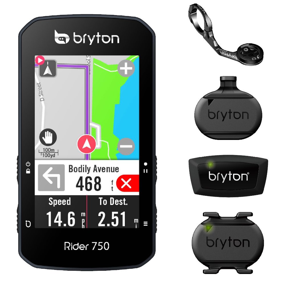 Bryton Rider 750 Bike Computer with Heart Rate Speed Cadence Speedometer for Bicycle Shopee Singapore