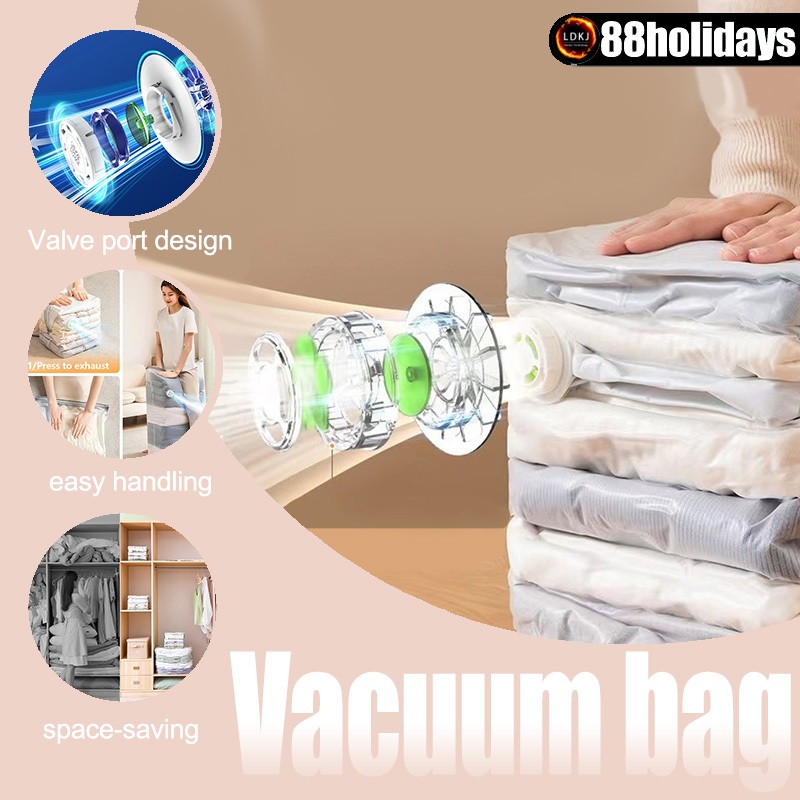 [sg stock]Vacuum compression Bag for Clothes Foldable Organizer Travel ...