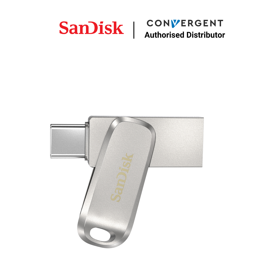 SanDisk Ultra® Dual Drive Luxe USB Type-C™ [32GB/64GB/128GB/256GB
