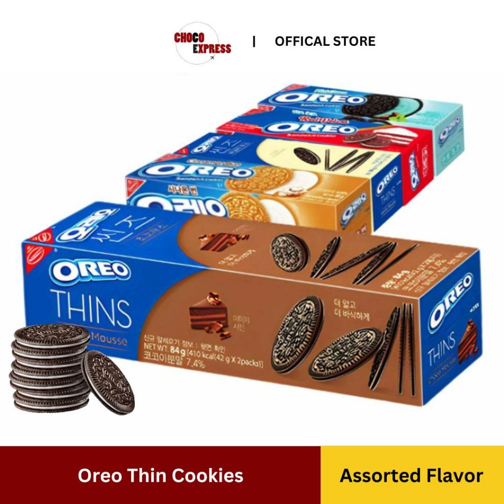 Oreo cookies Korea Oreo Collection Cookies/ Product of Korea | Shopee ...