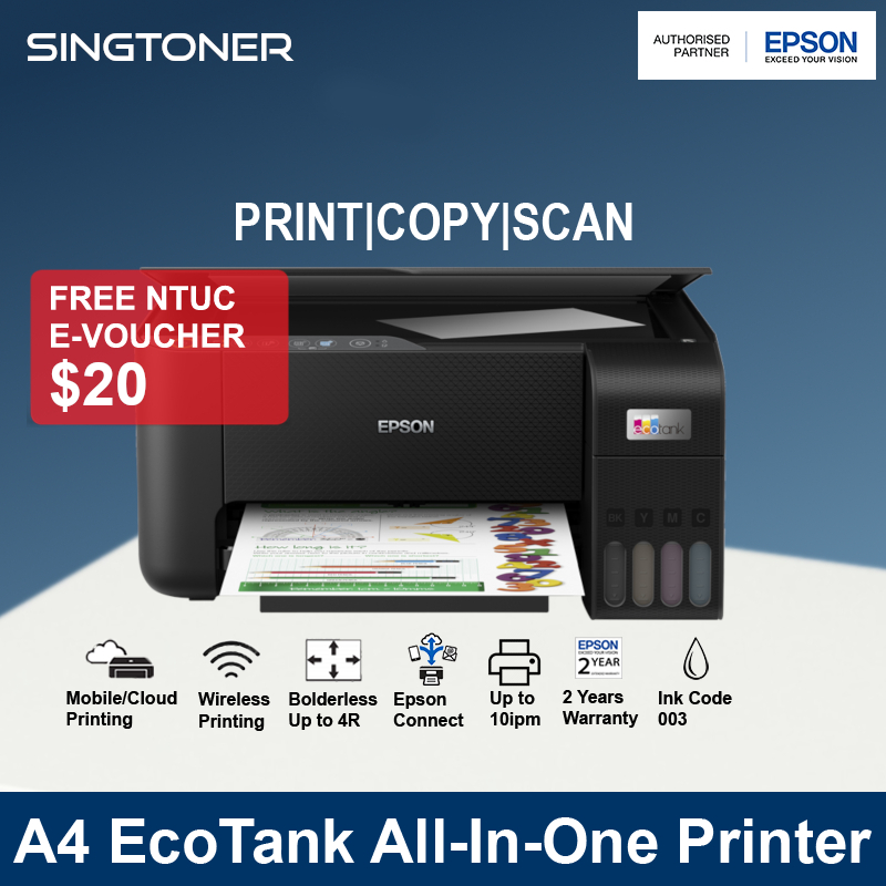 [Local Warranty] Epson EcoTank L3250 L3250 3250 Replacement For L3150