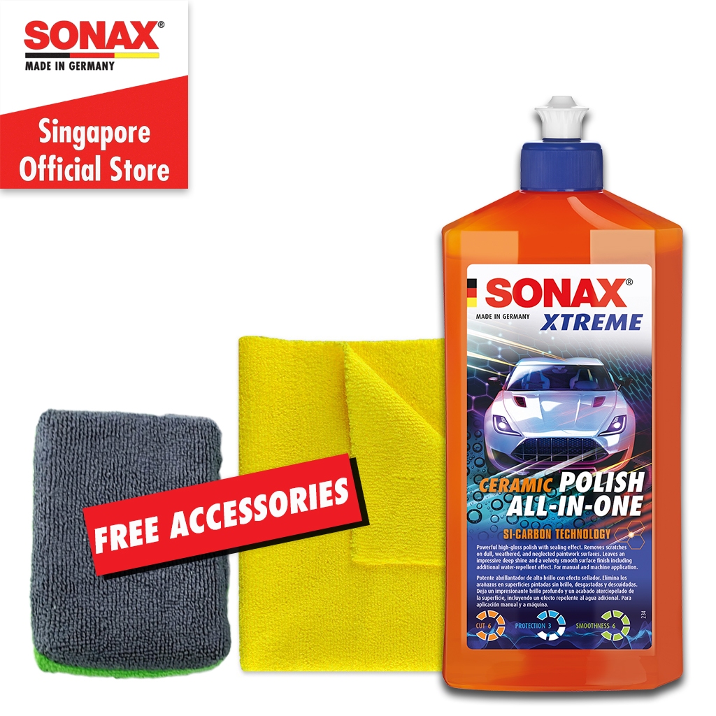 Sonax Xtreme Ceramic Polish AllinOne 500ml Shopee Singapore