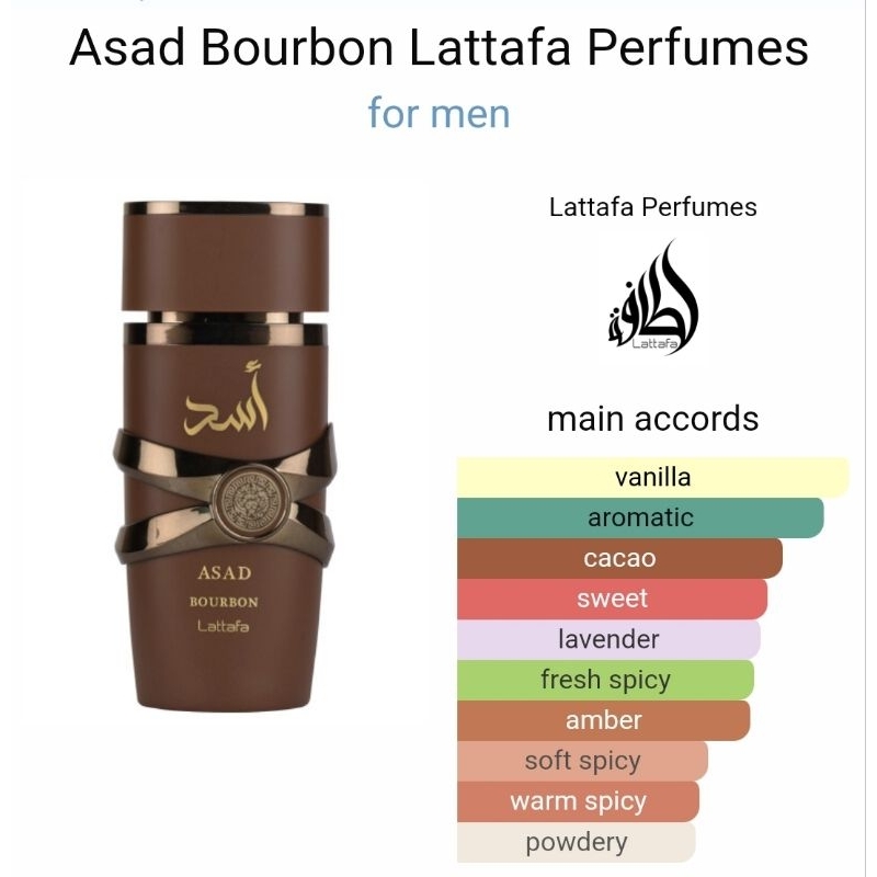 Lattafa Asad Bourbon edp 100ml | Shopee Singapore