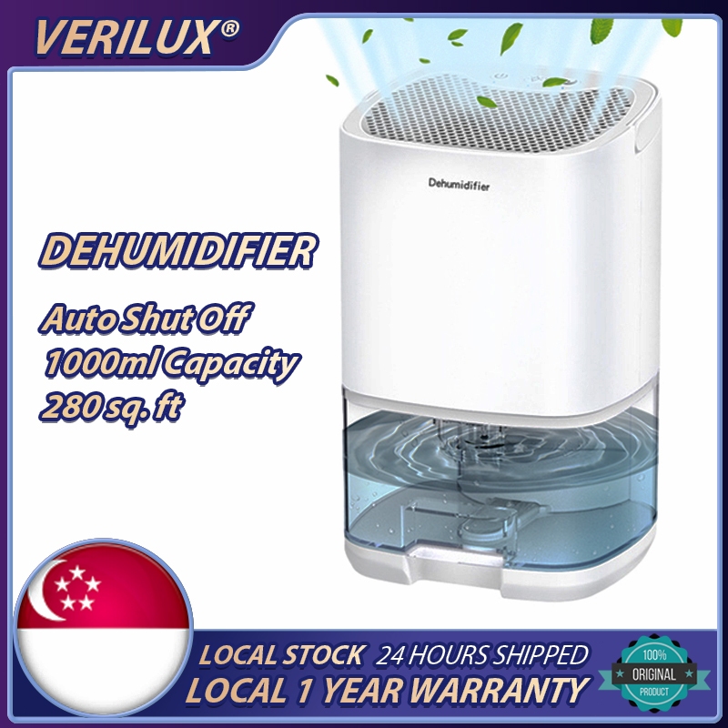 SG Stock Dehumidifier Air Purifier Autoshutoff SG Plug Easy Operation