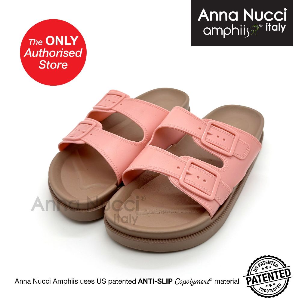 Anna Nucci Amphiis The Original EVA Sandals Anti Slip Waterproof Non Toxic Shock Absorption Soft Cushioning Shopee Singapore