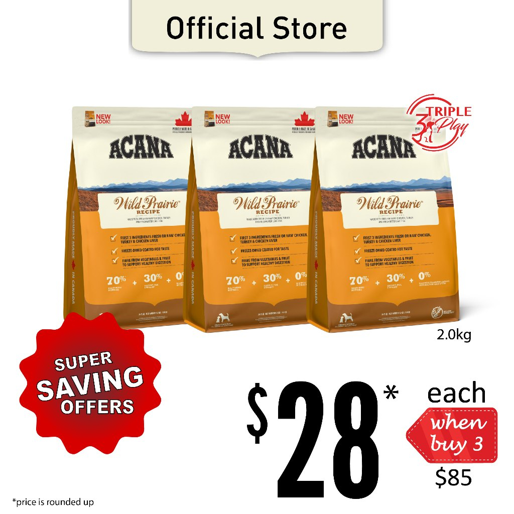 Acana regionals wild prairie dog best sale