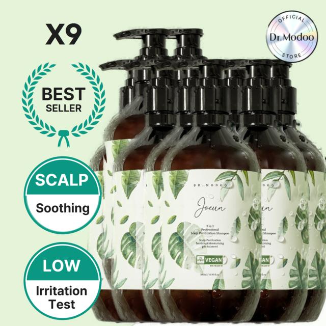 Dr.Modoo Shampoo for All Hair Types 500ml - Deep Cleansing, Refreshes ...
