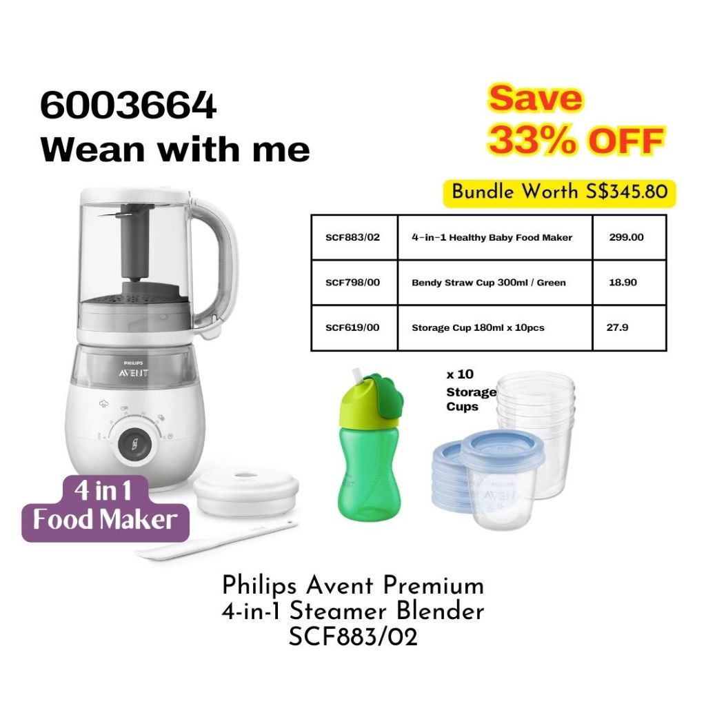 Philips Avent in health baby food maker food blender (2 Years warranty