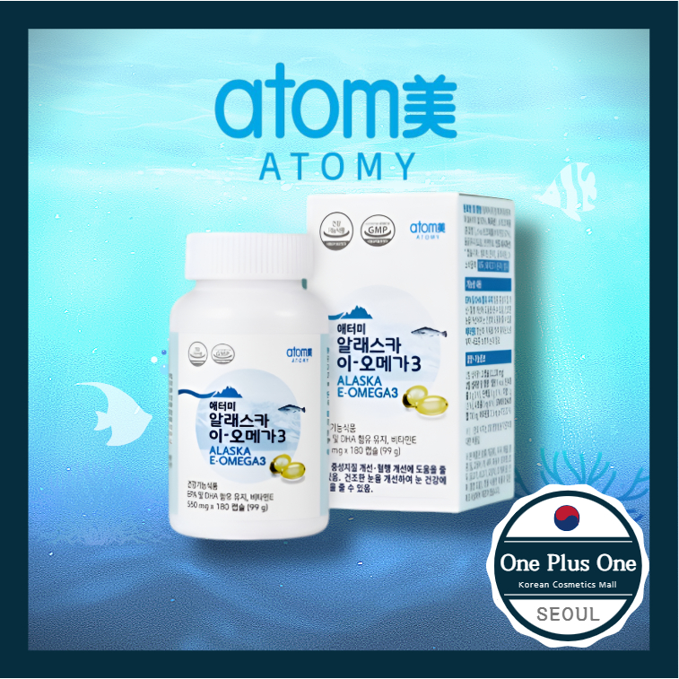 atomy Atomy Alaska E-Omega3 (180 softgels) | Shopee Singapore