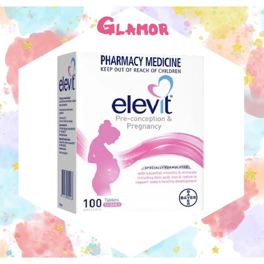 elevit Preconception & Pregnancy Multivitamin 100Tablets (9310160820488) Shopee Singapore