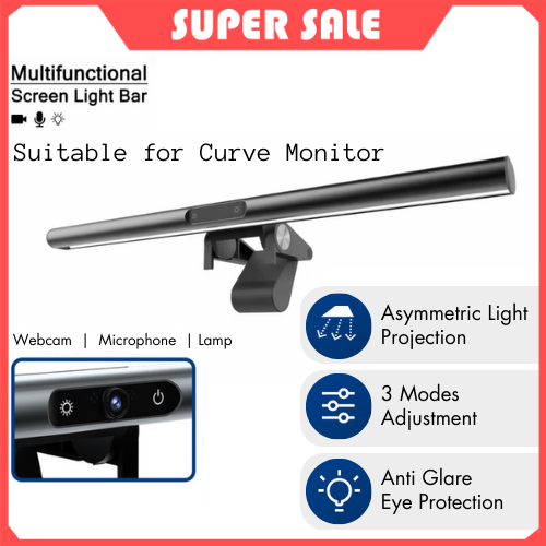 Monitor Light Bar With Webcam Computer Monitor Light Bar With Webcam ...