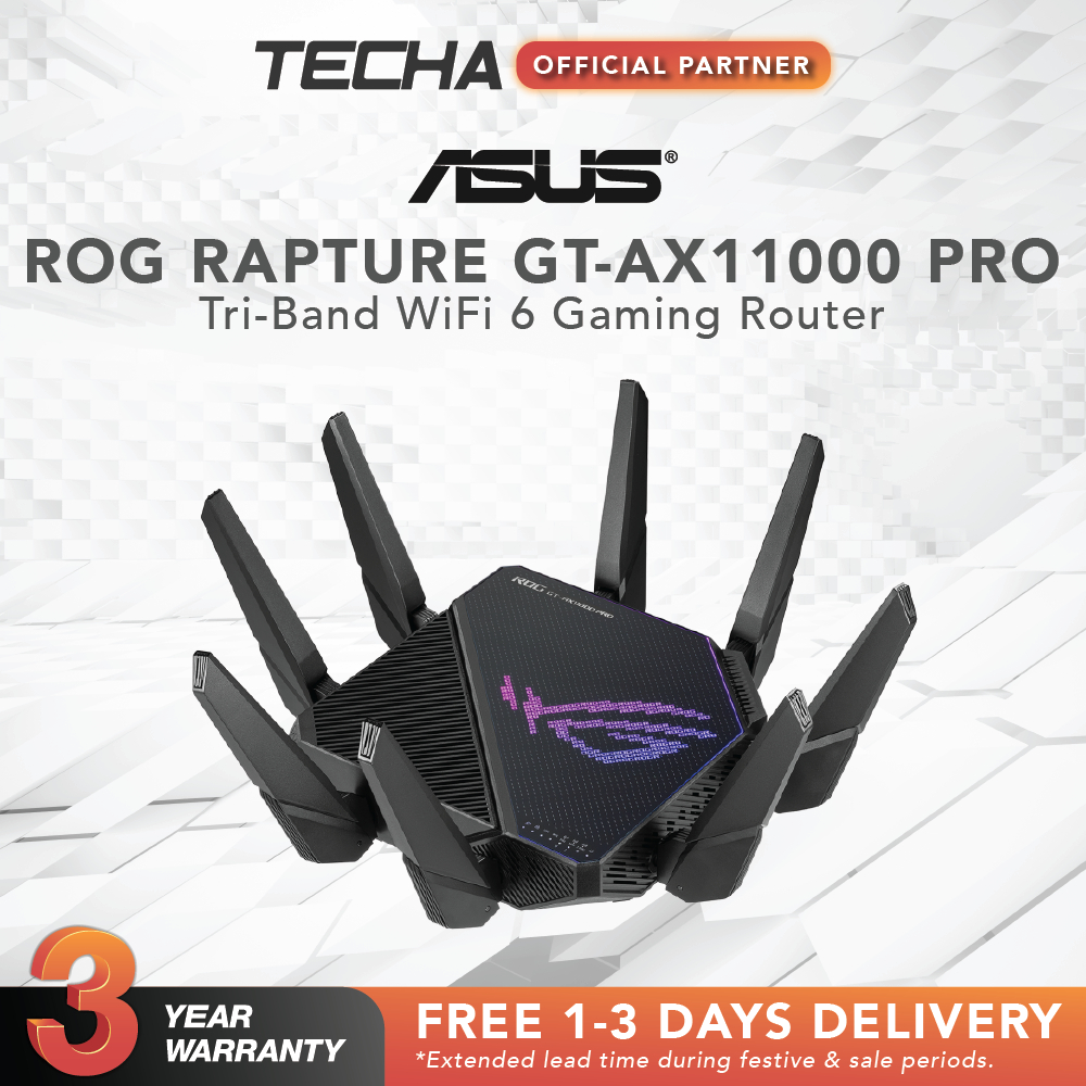 [FAST SHIP] ASUS ROG Rapture GT-AX11000 Pro / GT-AX11000 | AX11000 ...