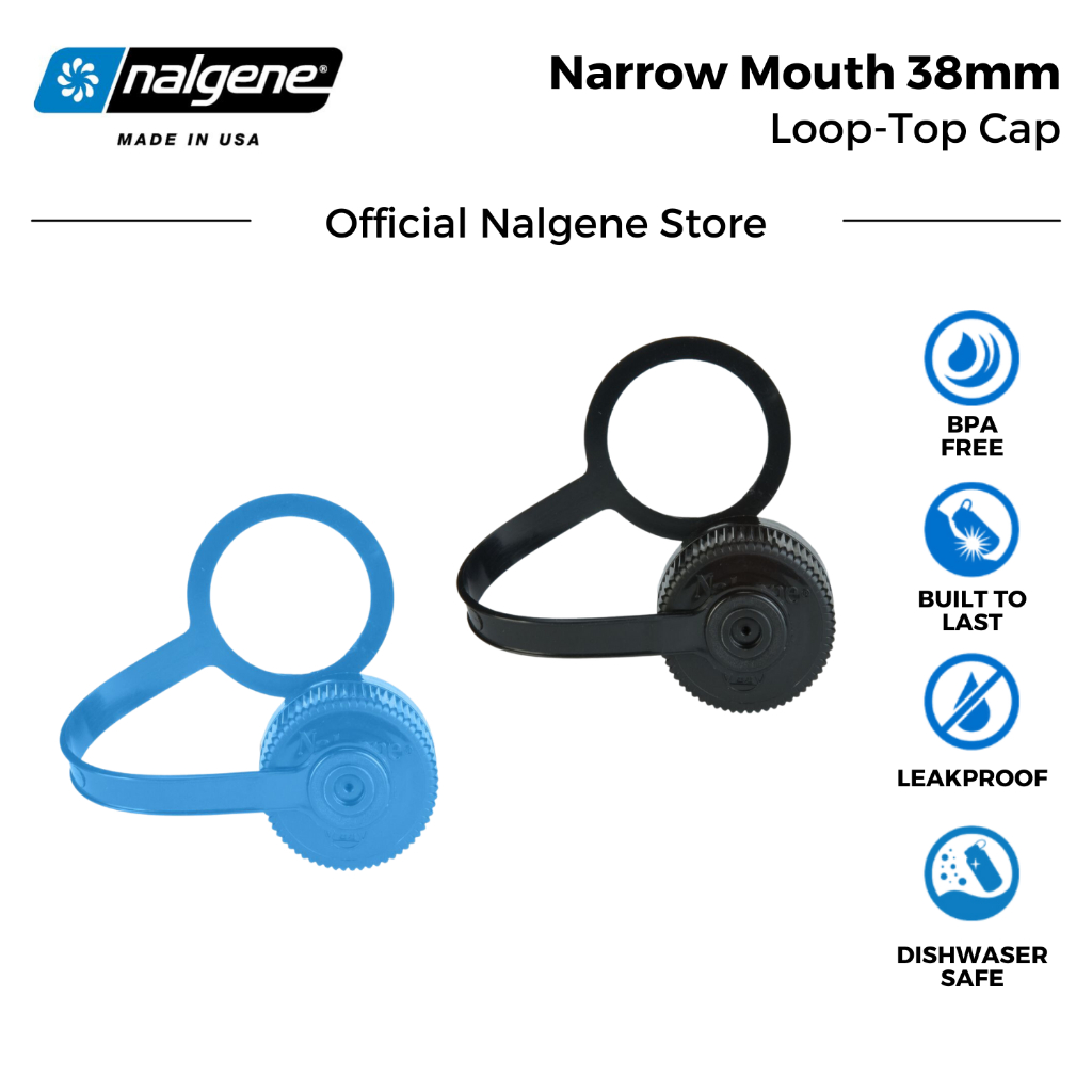 Nalgene 38mm Narrow Mouth Water Bottle Loop Top Cap Fits 32oz Shopee Singapore