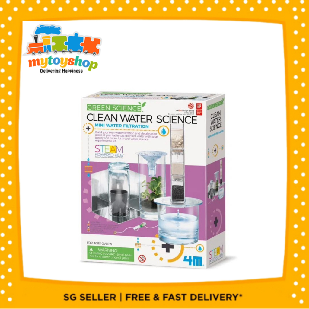 4M Clean Water Science Experiment Kit Shopee Singapore