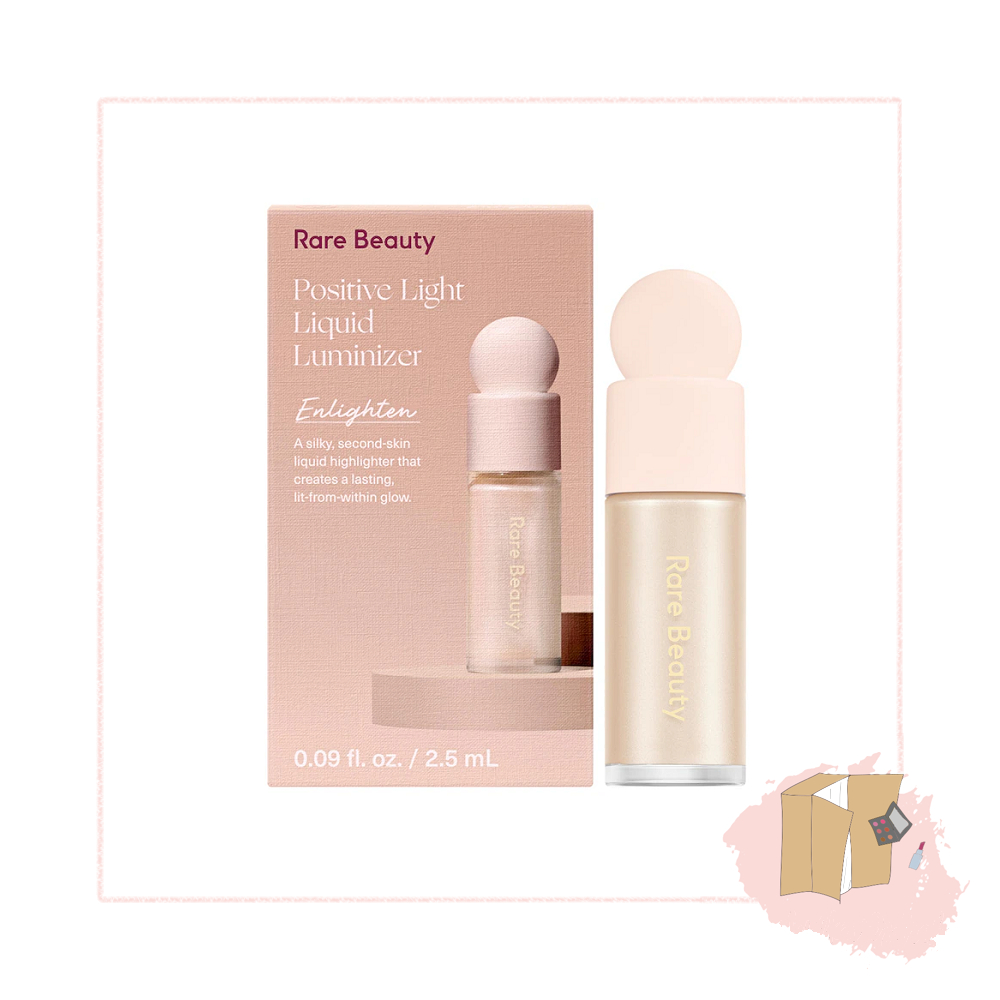 Rare Beauty luminizer & foundation 2点 Rare Beauty Positive Light Liquid Luminizer (Enchant) : Amazon.sg