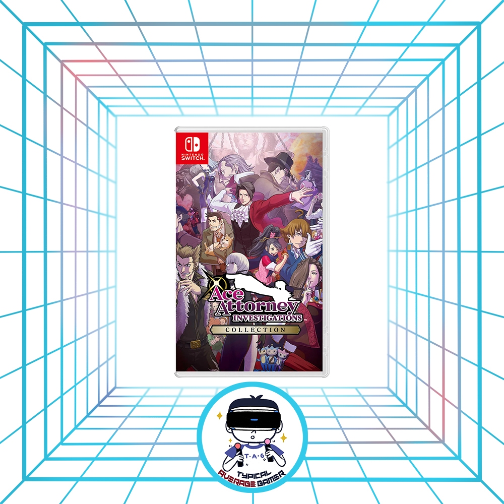 Ace Attorney Investigation 1 & 2 Collection Nintendo Switch | Shopee ...