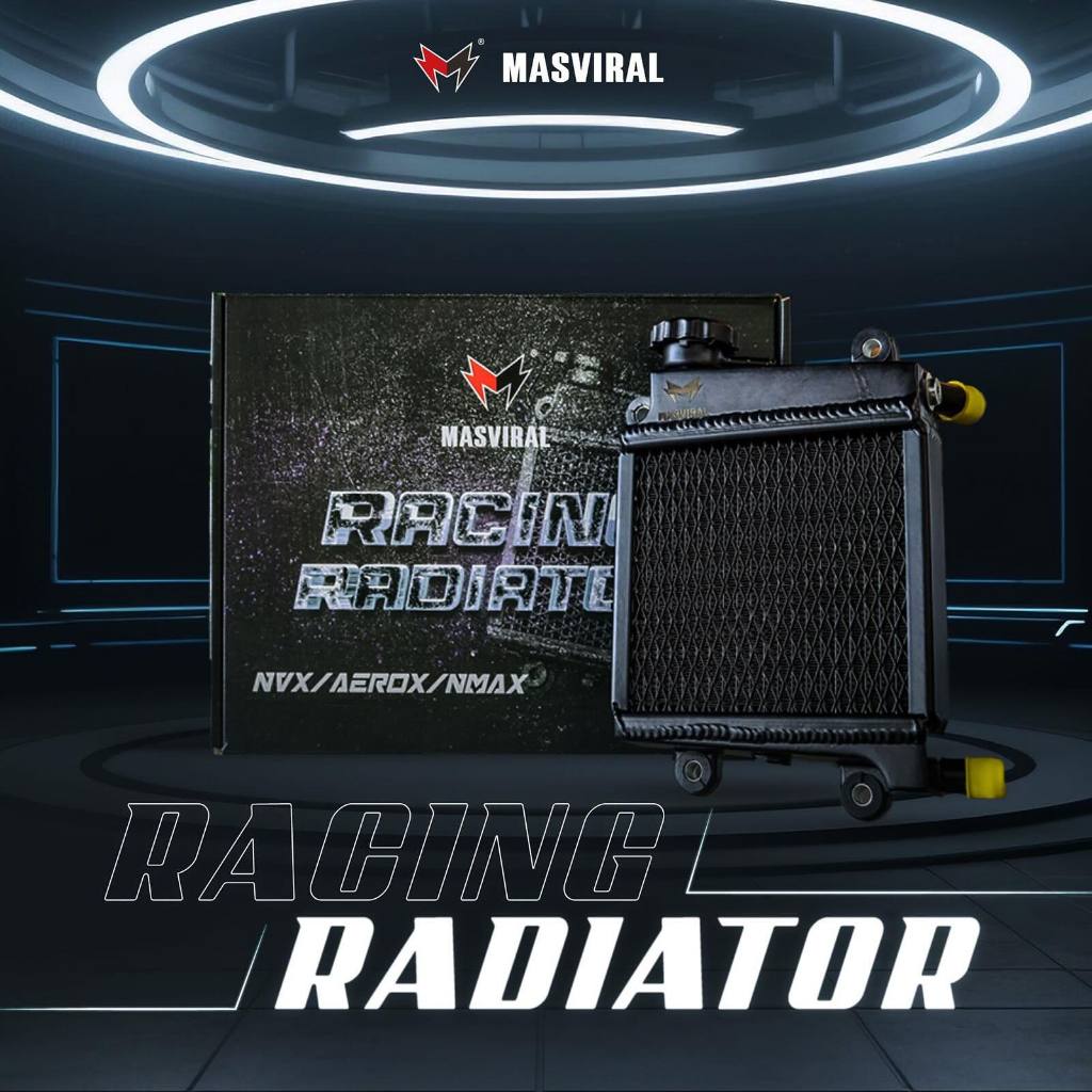 Masviral Racing Radiator AEROX155 NMAX155 NVX155 AEROX V1 V2 NMAX