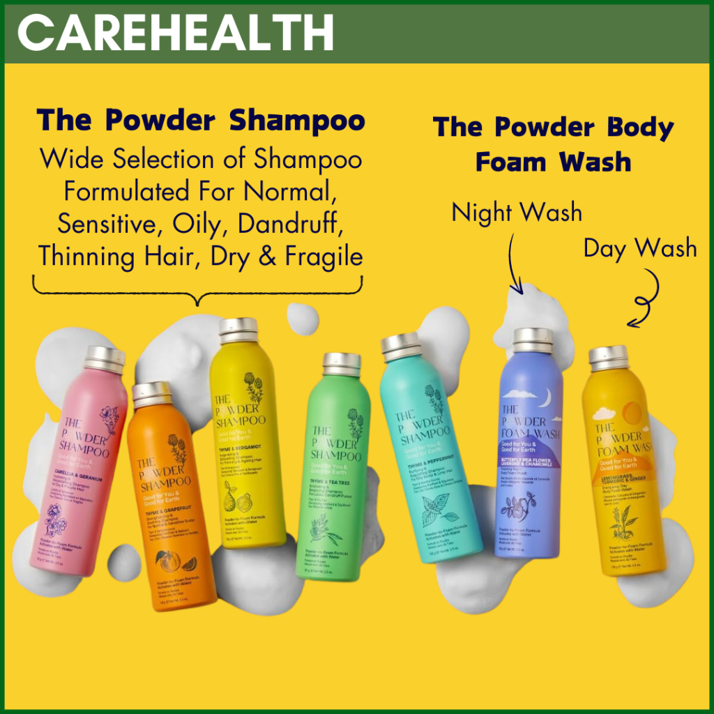 The Powder Shampoo - Hair Loss, Sensitive Scalp, Oily Scalp & Limp Hair ...