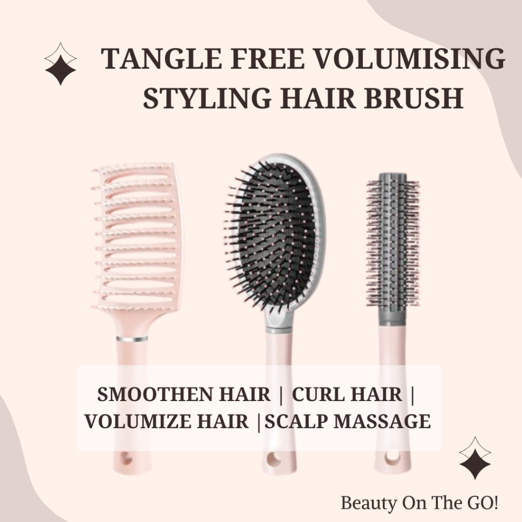 [SG STOCK] Anti-Static Volumizing Detangling Styling Massager Hair ...