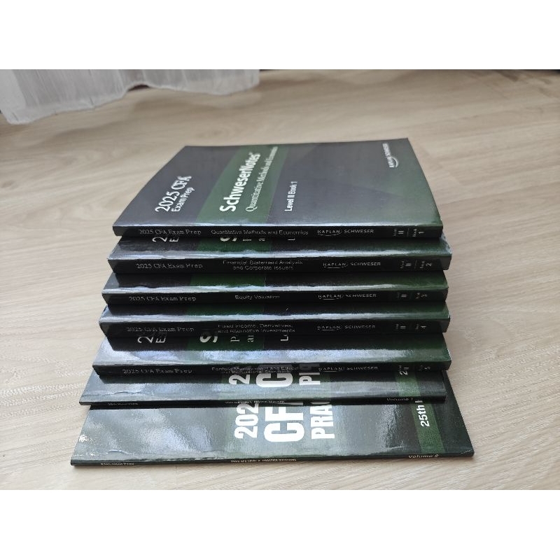 🇸🇬 CFA Kaplan 2025 CFA Level 1 OR 2 Brand New | Shopee 🇸🇬 CFA Kaplan 2025 CFA Level 1 OR 2 Brand New | Shopee