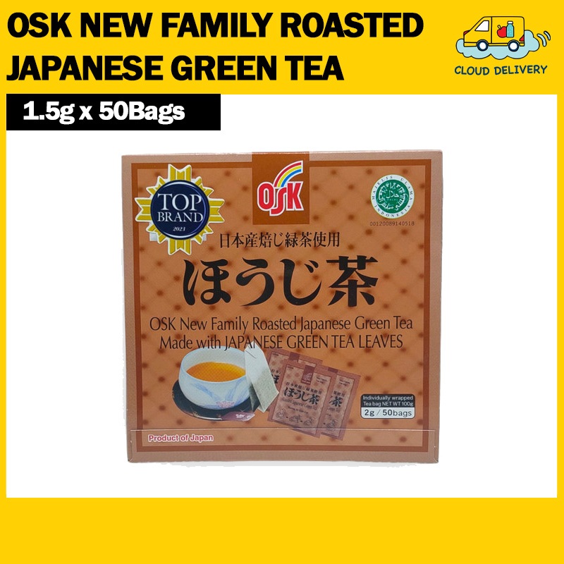 OSK Roasted Japanese Green Tea (50s x 1.5g) | Shopee Singapore