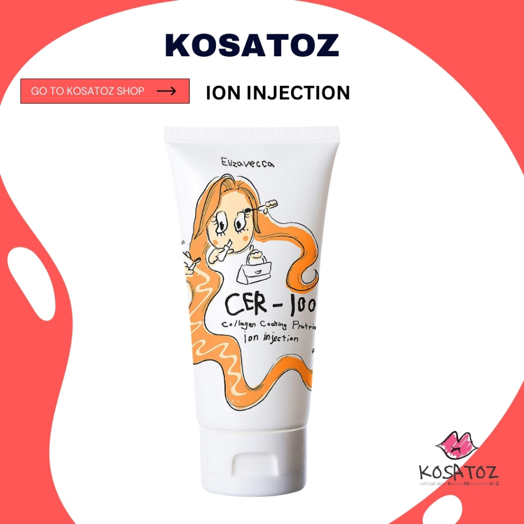 ELIZAVECCA Cer-100 Collagen Coating Protein Ion Injection 50ml | Shopee ...
