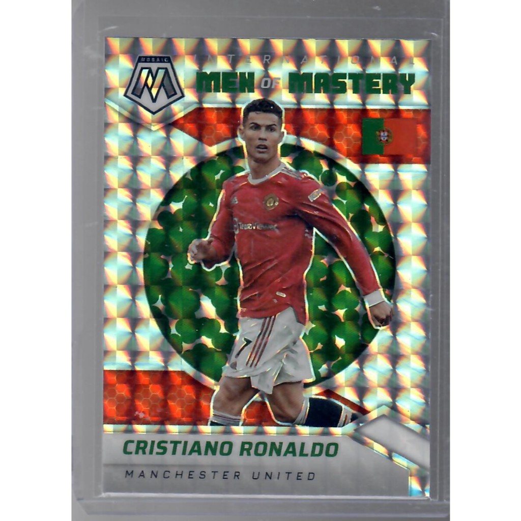 Cristiano Ronaldo Manchester United Super Rare Prizm Mojo Genuine Soccer  Card | Shopee Singapore
