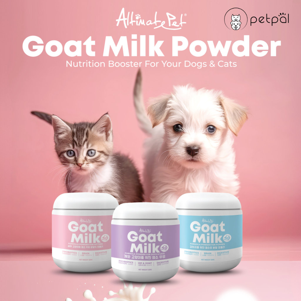 Altimate Pet Goat Milk Powder for Cats Dogs 200g Shopee Singapore