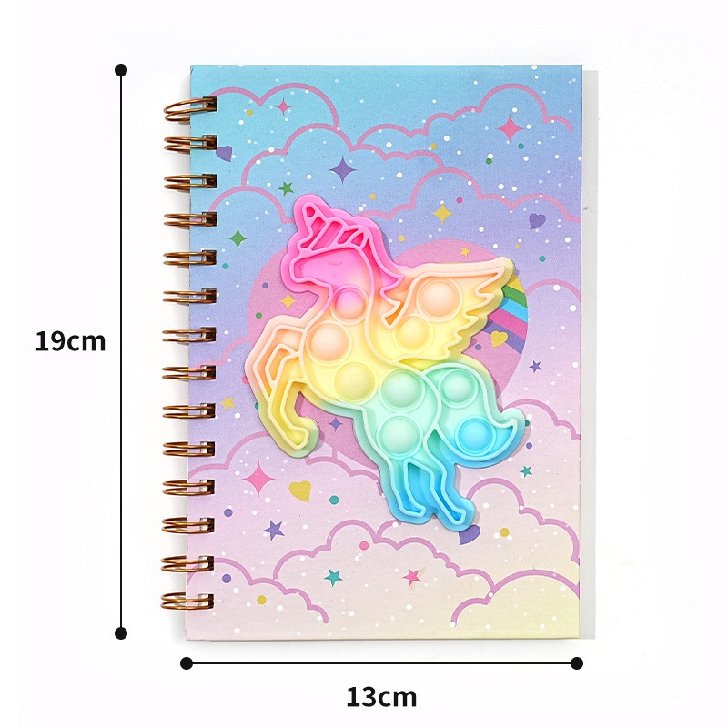 Flying Unicorn Popit Notebook | Shopee Singapore