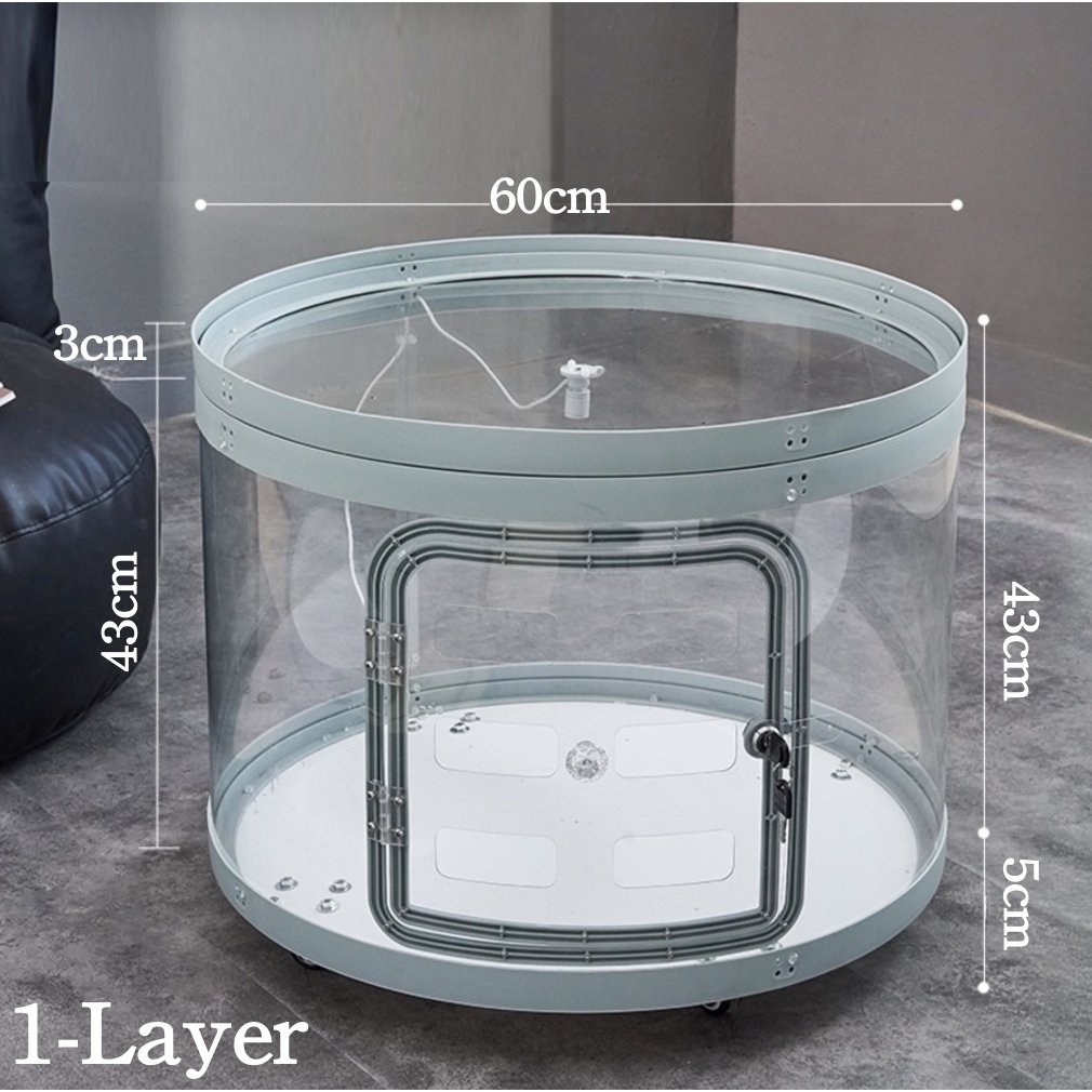 Hamster glass condo sale