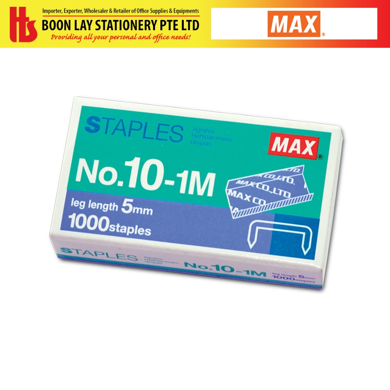 MAX Staples No.10-1M (MS90126) | Shopee Singapore