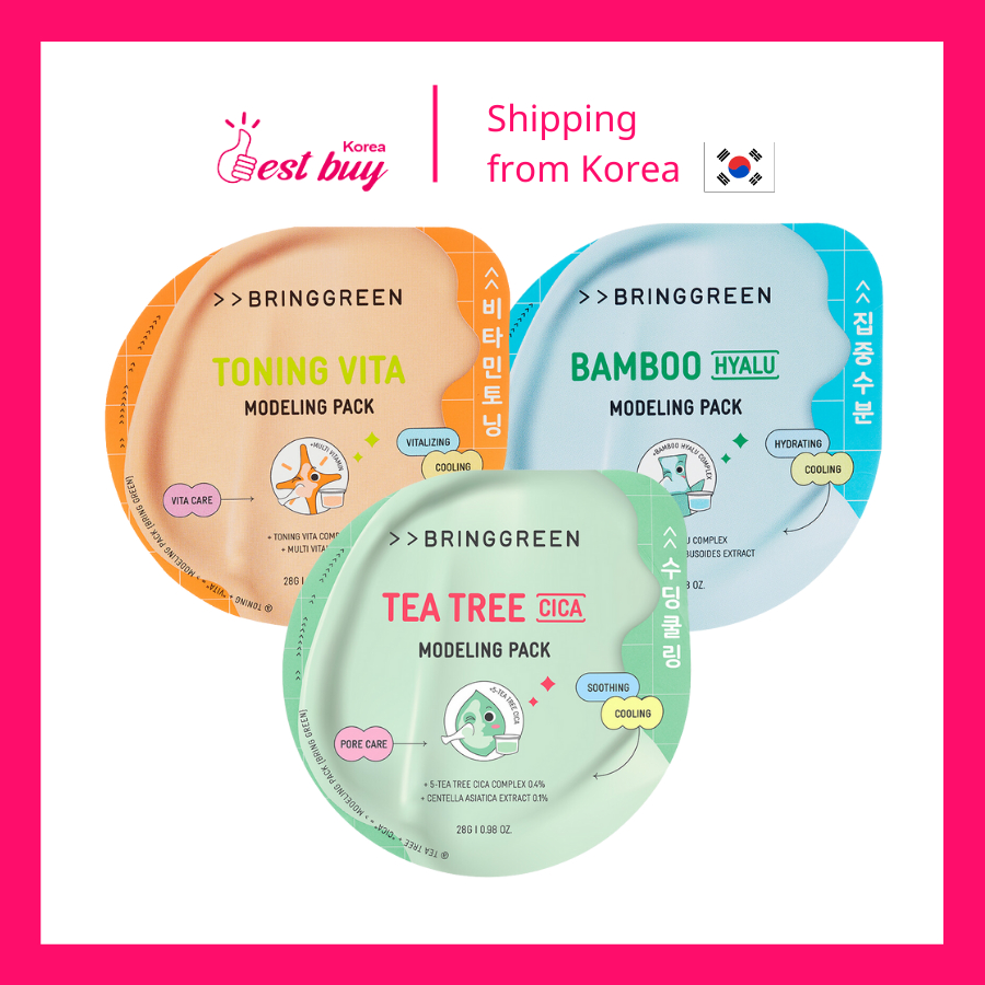 BringGreen Tea Tree Cica Modeling Pack 28g | Shopee Singapore