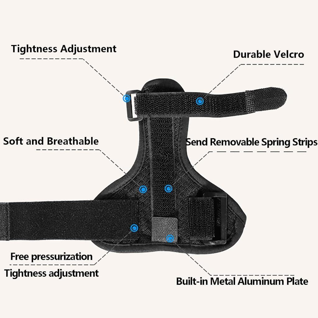 T2P Thumb Splint Support Brace Carpal Tunnel Wrist Splint Arthritis ...