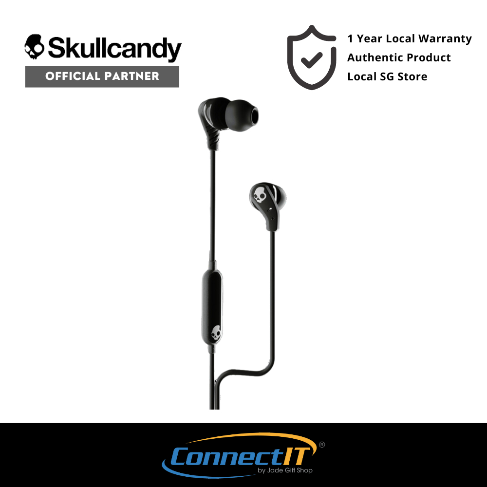 Skullcandy Set USB C In Ear Wired Earbuds works with sweat and water resistant 1 Year Local Warranty Shopee Singapore