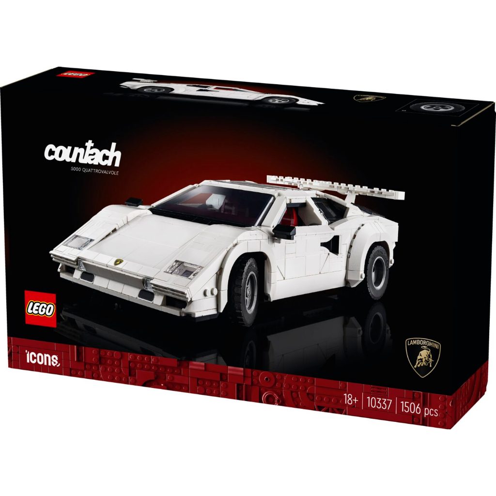 Lego 10337 Lamborghini Countach 5000 Quattrovalvole | Shopee Singapore
