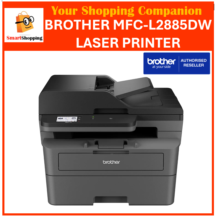 (Original) Brother MFCL2885DW 2885DW MFC 2750DW 4in1 Mono Laser with