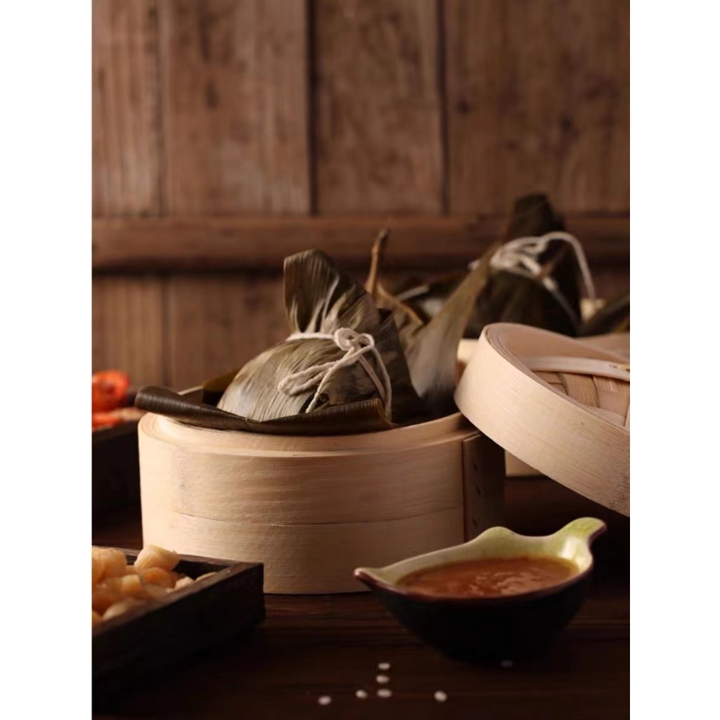 Flavorful Rice Dumplings Classic Salted Egg and Chestnut Rice Dumplings ...