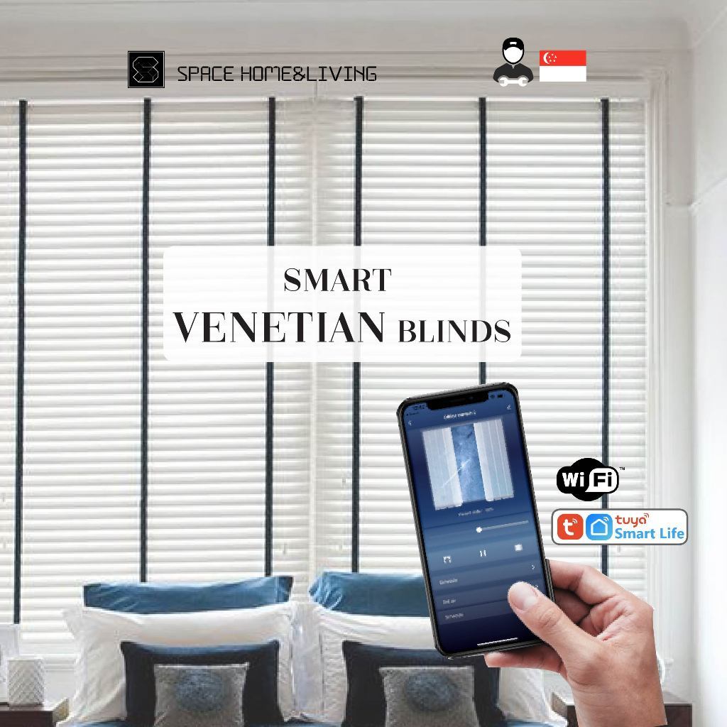 Tuya Smart Automated Electric Motorised Blind Customized blind